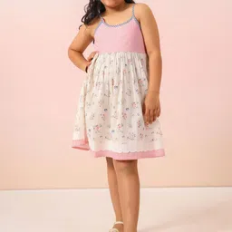 The Little Trunk Floral Print A-Line Dress-picture-24