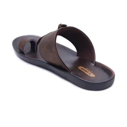 R-SWISS Men Brown Synthetic Flip Flops image 3