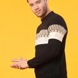 V-Mart Men Printed Pullover image 5