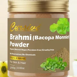 CURSIVE 100% Natural Organic Brahmi Powder For Hair & Skin - 250 g image 4