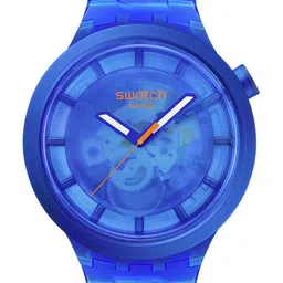 Swatch Unisex Skeleton Round Dial & Ceramic Straps Analogue Watch SB05N116-image-71