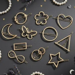 VAGHBHATT Women Bobby Pins image 3