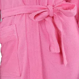 shree disha Baby Pink Large Bath Robe image 3
