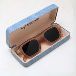 SUNGLASSIC Unisex Square Sunglasses with UV Protected Lens image 2