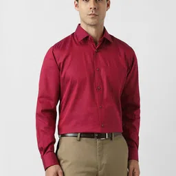 Van Heusen Striped Spread Collar Cotton Formal Shirt-picture-29