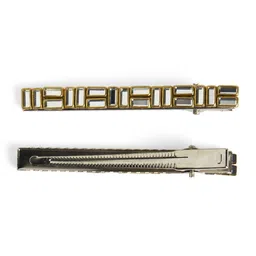 RIBBON CANDY Girls Set of Embellished Rubber Band and Alligator Clips image 4