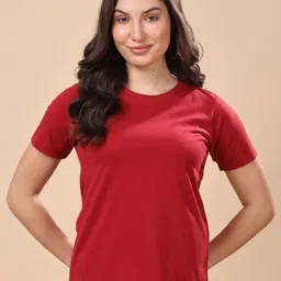 Louis Bayrad Round Neck Dry Fit Cotton T-Shirt-image-60