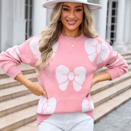 StyleCast Women Conversational Printed Long Sleeves Pullover image 4