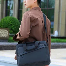 StyleCast Men Two Handles Laptop Bag-picture-15