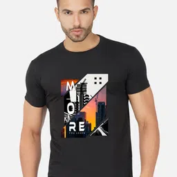 Moda Rapido Men Printed Bio Finish Pockets T-shirt-picture-35