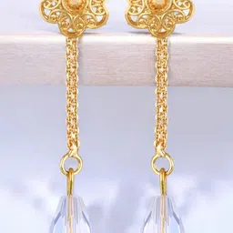 VIVASTRI Gold-Toned Alloy Earrings-image-68