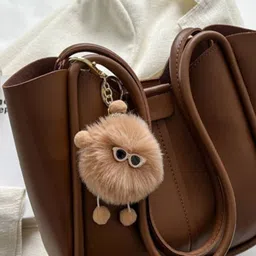 KPOP Women Solid Structured Shoulder Bag with Pouch image 2