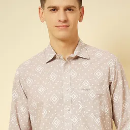 ENSPYR Men Opaque Printed Casual Shirt image 5