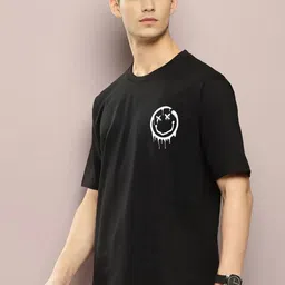 BENNY BROOKS Graphic Printed Oversized Cotton T-shirt image 3