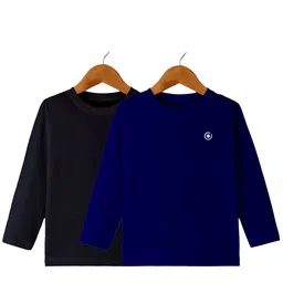 Fasha Boys Pack Of 2 Long Sleeves Round Neck T-shirt-picture-15