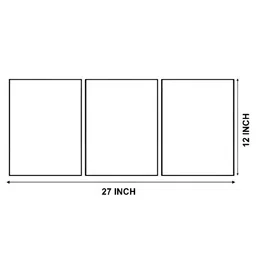 Myntra Elegant Homes White & Gold-Toned 3 Pieces Tree & Deer Wall Art image 2