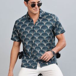 BULLMER Men Standard Opaque Printed Casual Shirt-picture-39