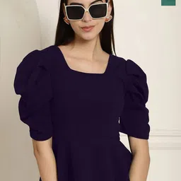 Metronaut Women Pack Of 2Puff Sleeve Peplum Top-picture-40