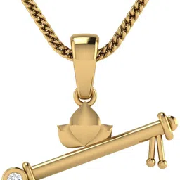 avsar Karish 14kt Yellow Gold Pendant-picture-11