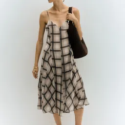 H&M Women Flared Strappy Dress-picture-41