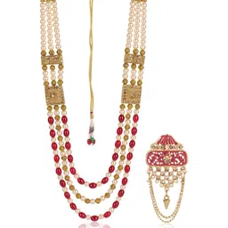 JIYANSHI FASHION Gold-Plated Alloy Jewellery Set-picture-34
