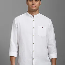 Louis Philippe Sport Men Slim Fit Solid Casual Shirt image 1