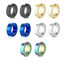 HOUSEOFTRENDZZ Contemporary Hoop Earrings-picture-32