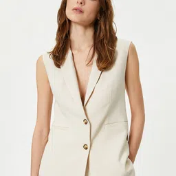 Koton Lapel Collar Slim-Fit Waistcoat image 2