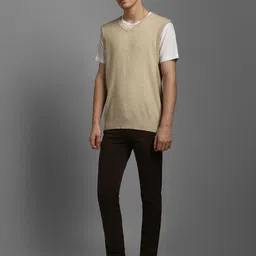 Louis Philippe Jeans Men Slim Fit Slash Knee Jeans image 2