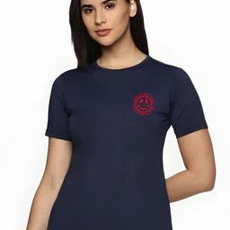 SZN Women Printed Applique T-shirt-image-44
