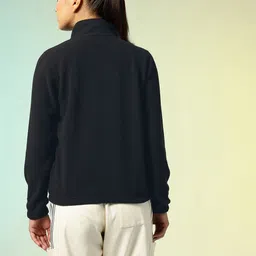 HRX by Hrithik Roshan Mock Collar Half Zipper Outdoor Sweatshirt image 2