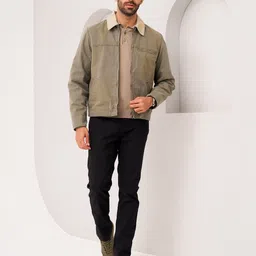 The Pant Project Men Tailored Slim Fit Chinos Trousers Infinite Black Jino image 5