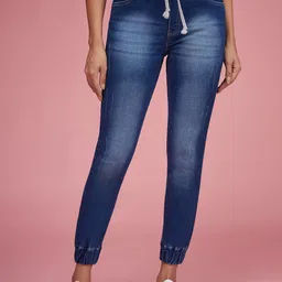 Miss Chase Women Relaxed Fit Light Fade Stretchable Jeans-image-95