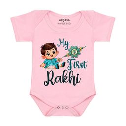 Arvesa My First Rakhi Printed Bodysuit-picture-46