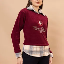 all about you Women Printed Sweatshirt image 4