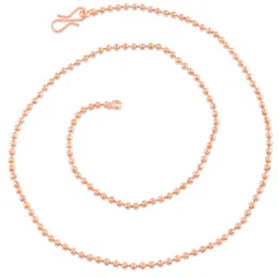 Missmister Rose Gold plated Antique Minimal Chain image 4