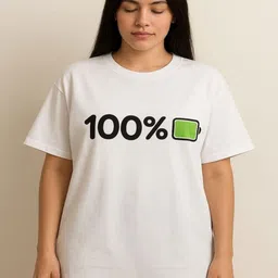 GAB Women Typography Printed Applique T-shirt-picture-32