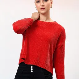 Stylecast X Kotty Women Cotton Crop Pullover-picture-21