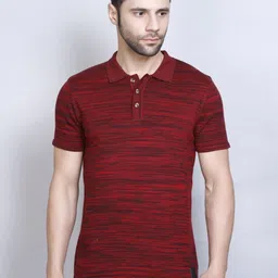 PULAKIN Abstract Printed Polo Collar Pure Cotton T-Shirt-picture-32