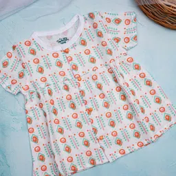A Toddler Thing Print A-Line Dress image 5