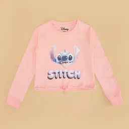 Pantaloons Junior Girls Graphic Printed Round Neck Cotton Relaxed Fit T-shirt-picture-56