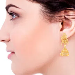 Heer Collection Contemporary Jhumkas Earrings-picture-20