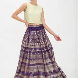 Virgio Women Solid Round Neck Sleeveless Boxy Crop Tops-picture-11