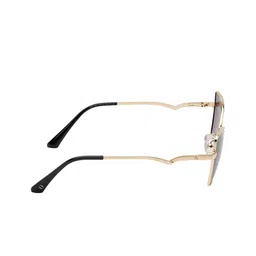 KOSCH ELEMENTE Men Cateye Sunglasses KST 24817 C4-Gold image 5