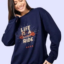 AUSK Women Printed Sweatshirt-image-85