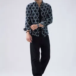 VASTRADO Men Classic Floral Printed Casual Shirt image 2
