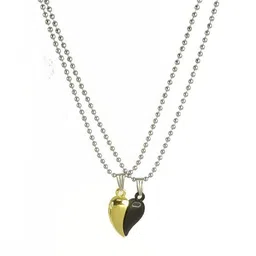 Utkarsh Heart Shaped Pendants with Chains image 3