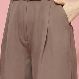 T TRYON ULTIMATE Shoulder Straps Top & Trousers With Blazer Co-Ords image 3