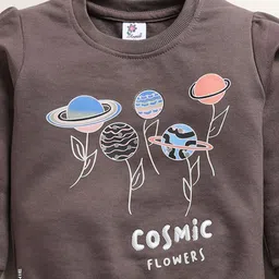 Annie Girls Printed Pure Cotton Top With Trousers image 5