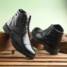 Layasa Men Leather Lace-Ups Casual Winter Boots-picture-35